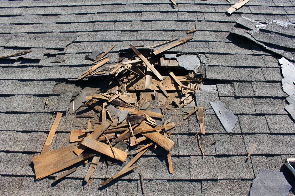 roof box storm damage