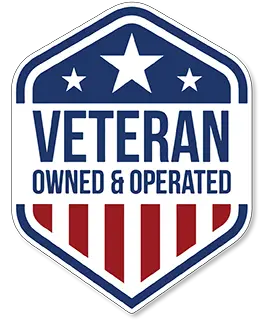 Veteran-owned small business badge